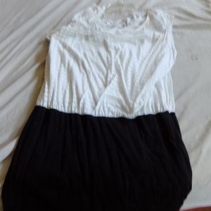 Guess black/white dress size xl